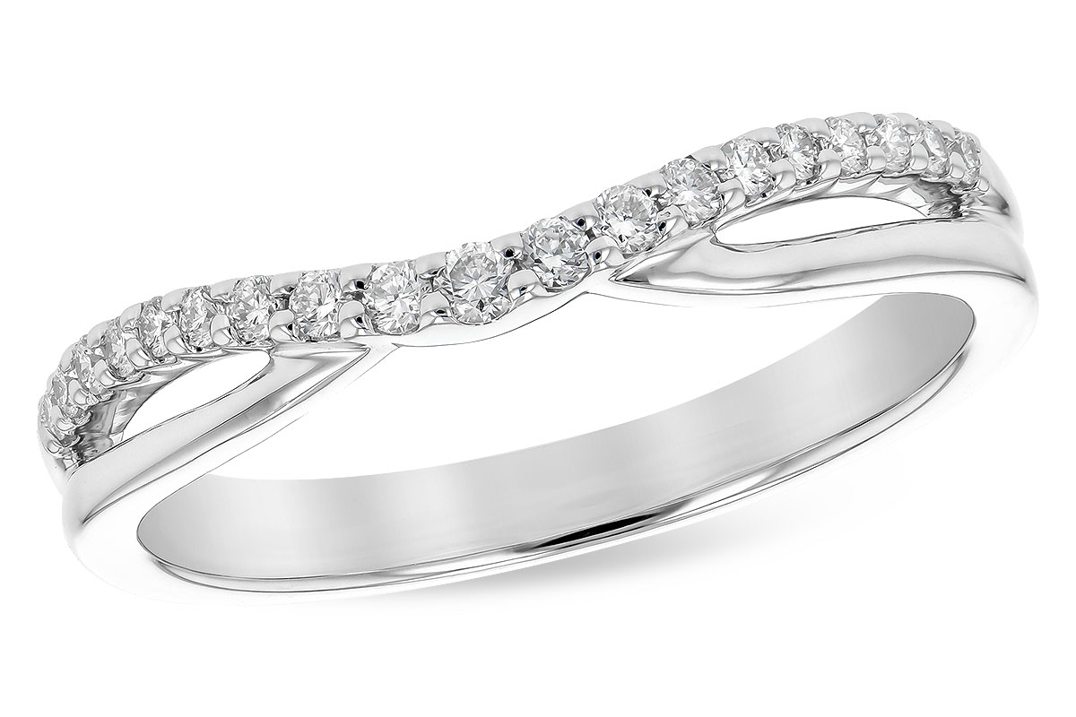 Diamond Ring Guard Wedding Band