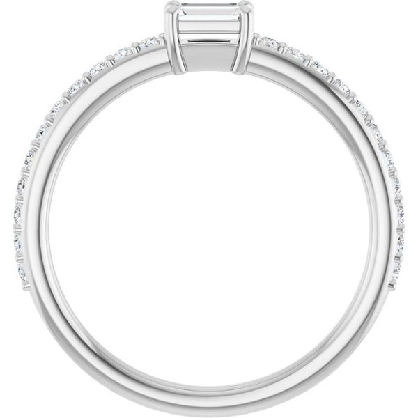 Accented Stackable Ring