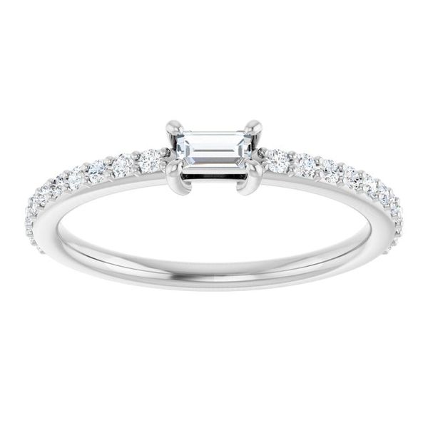 Accented Stackable Ring