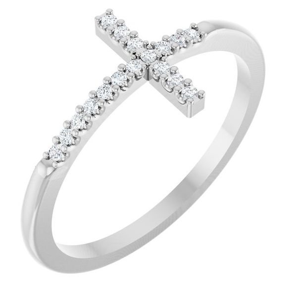 Sideways Cross Ring