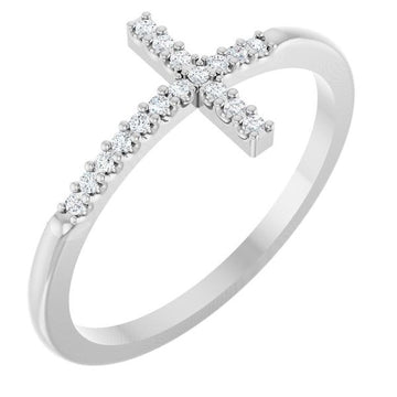 Sideways Cross Ring