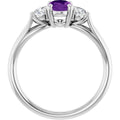 Sculptural Three-Stone Ring