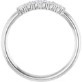 Accented Stackable Ring