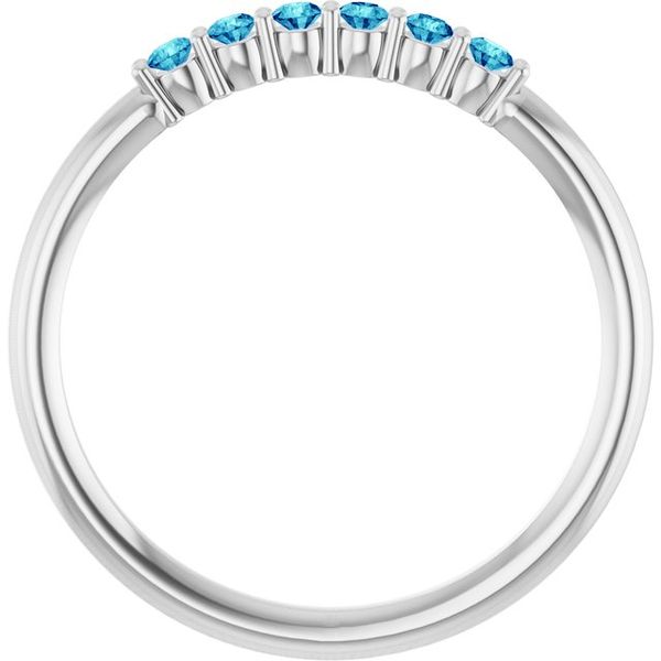Accented Stackable Ring
