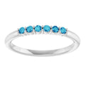 Accented Stackable Ring