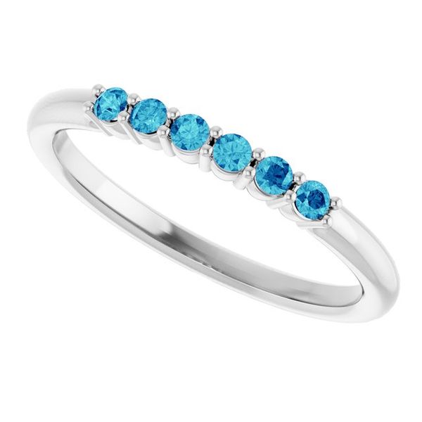 Accented Stackable Ring
