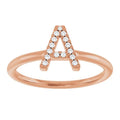 Accented Initial Ring