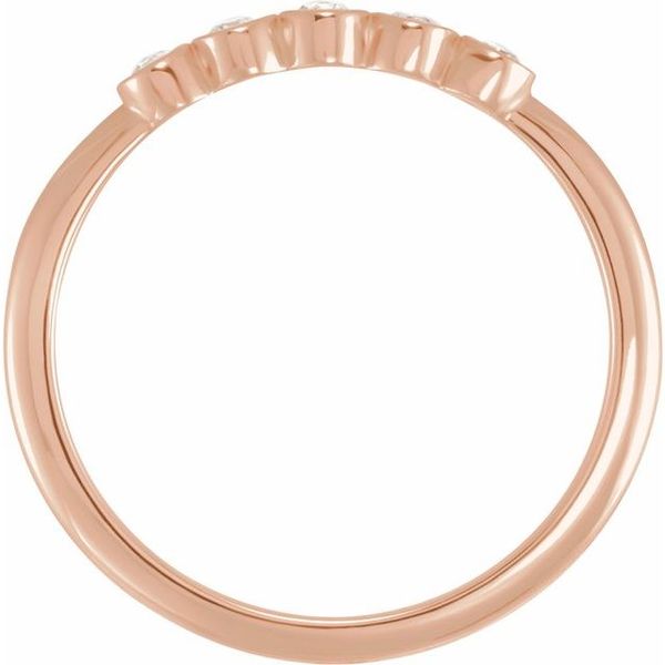 Rose-Cut Stackable Ring