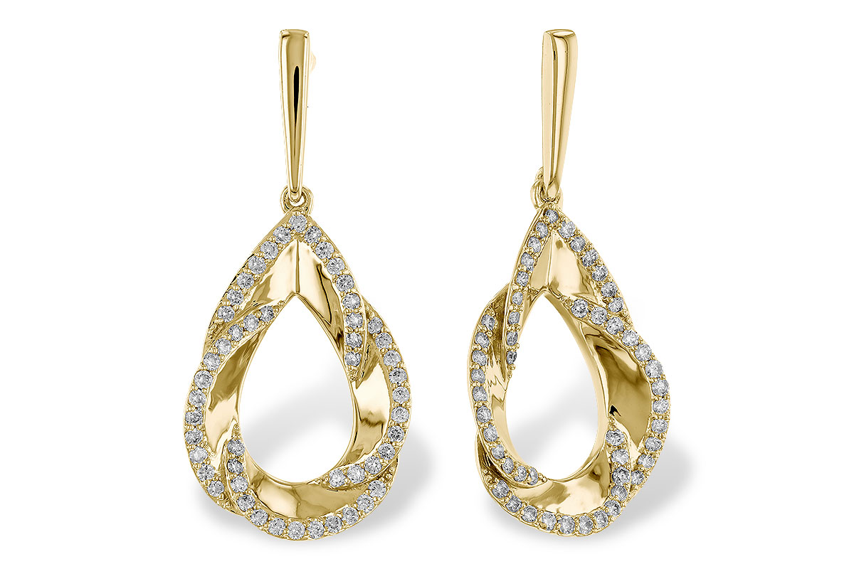 Diamond Teardrop Earrings