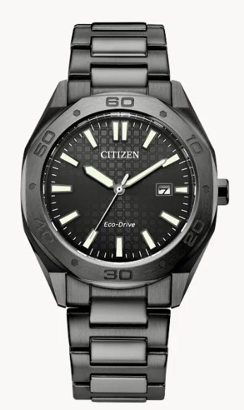 Odyn, Citizen Eco Drive, Gray-toned Stainless Steel Watch