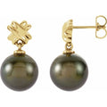 Pearl Criss-Cross Earrings
