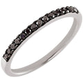 Accented Stackable Ring