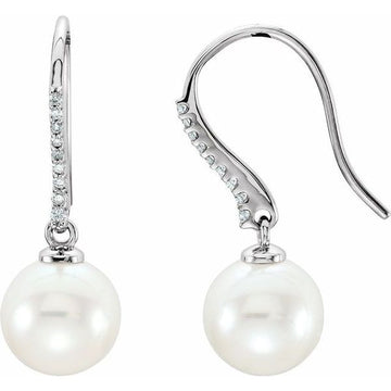 Accented Pearl Earrings