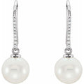 Accented Pearl Earrings