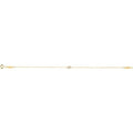 Bezel-Set Link Bracelet