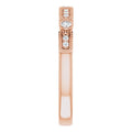 Milgrain Stackable Ring