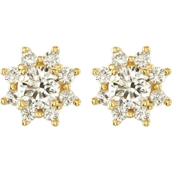 Cluster Earrings