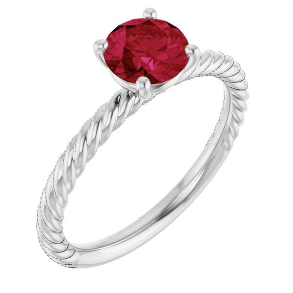 Rope Solitaire Ring