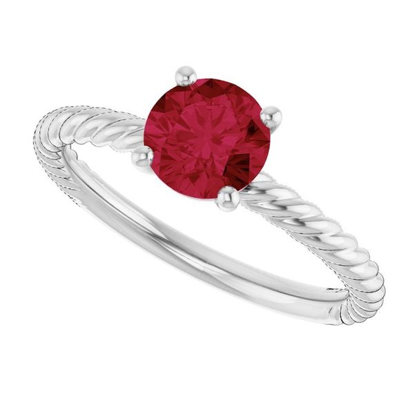 Rope Solitaire Ring