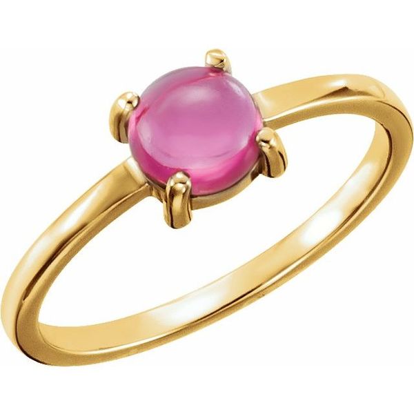 Cabochon Solitaire Ring