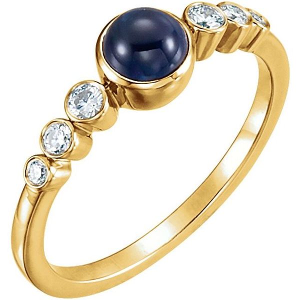 Bezel-Set Ring