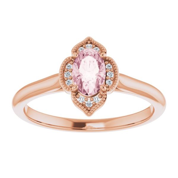 Accented Vintage-Inspired Ring