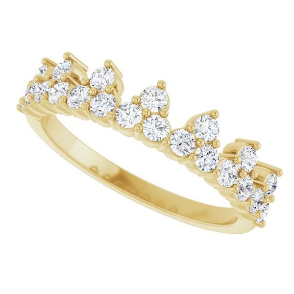 Accented Crown Ring