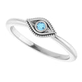 Stackable Evil Eye Ring