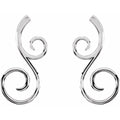 Scroll Earrings