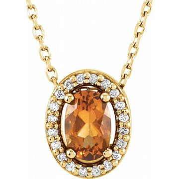 Halo-Style Necklace or Slide Pendant