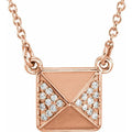 Pyramid Necklace