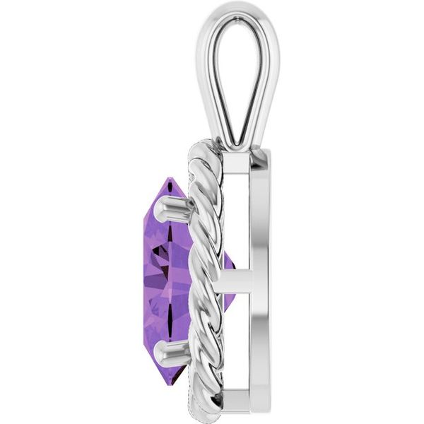 Rope Solitaire Charm/Pendant