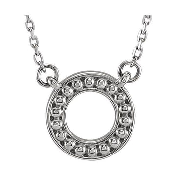 Beaded Circle Necklace
