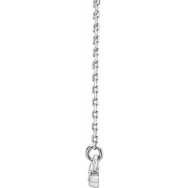 Three-Stone Bezel-Set Necklace