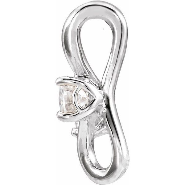Two-Stone Bypass Pendant