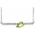 Accented Bar Necklace