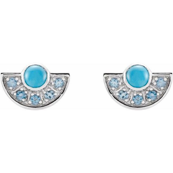 Fan Earrings