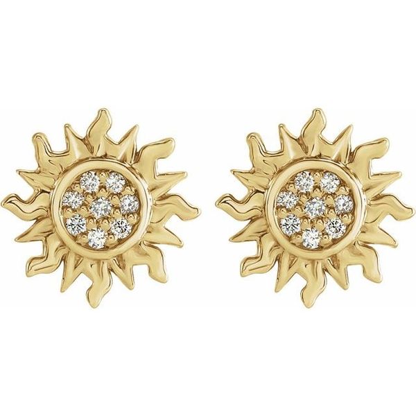 Sun Earrings
