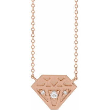 Tiny Diamond Necklace