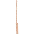 Tiny Diamond Necklace