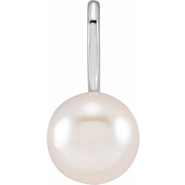Pearl Solitaire Charm/Pendant