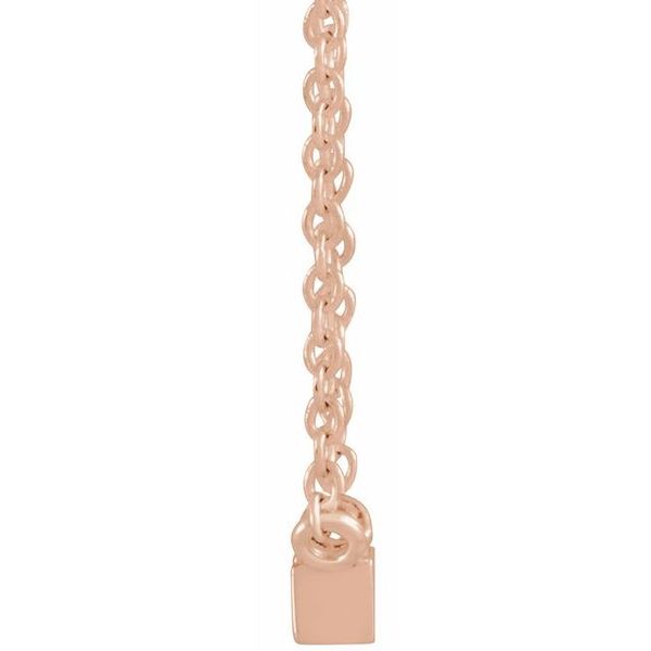 Solitaire Channel-Set Necklace