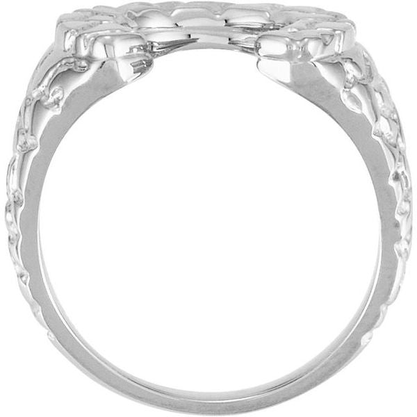 Nugget Horseshoe Ring