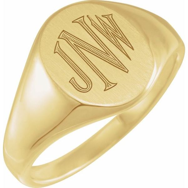 Oval Signet Ring