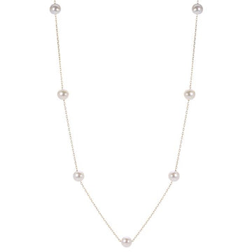 14KT Yellow Gold Freshwater Pearl Necklace