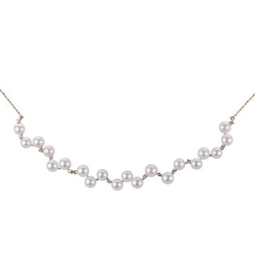 14KT Yellow Gold Freshwater Pearl Necklace