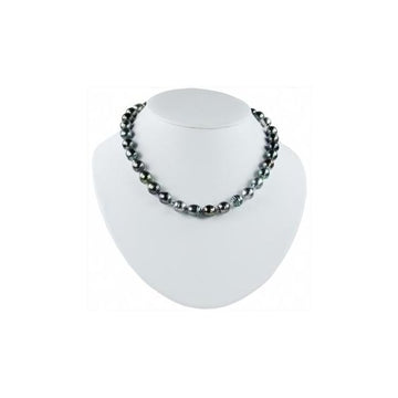14KT White Gold Tahitian Pearl Necklace