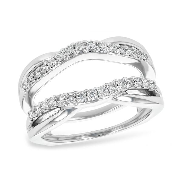 14KT Gold Ladies Diamond Wrap/Guard