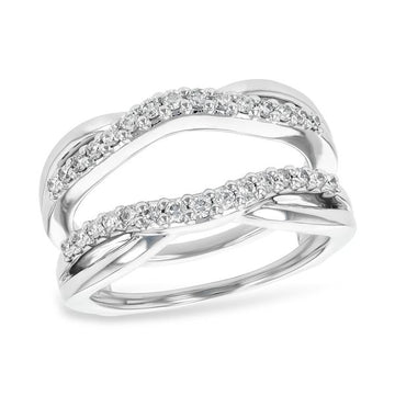 14KT Gold Ladies Diamond Wrap/Guard