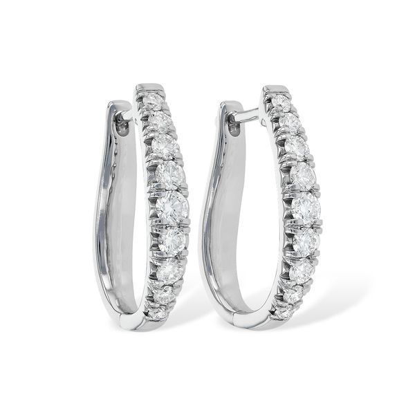 14KT Gold Diamond Earrings